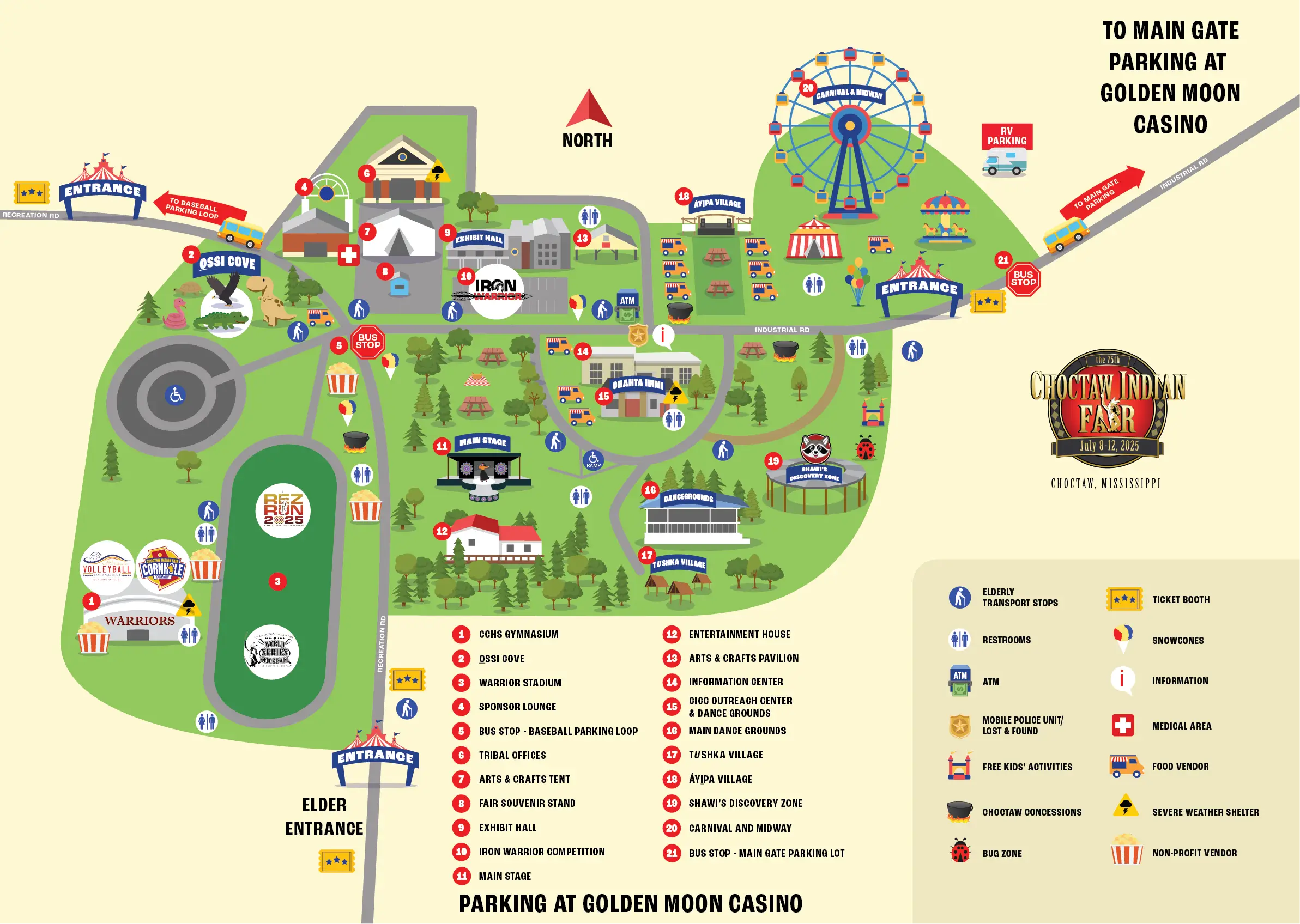 Fairgrounds Map